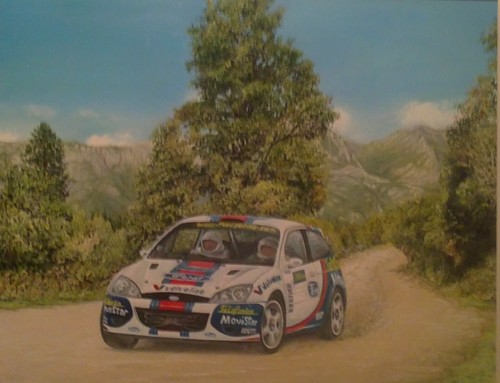Original oil painting colin - ,,