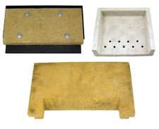 Firefox 5 CB Mk1 Stove Spares-Cleanburn Chamber, Rear Brick,Top Brick Assembly