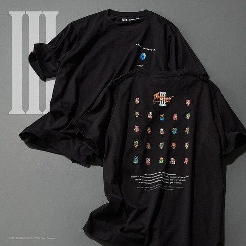 Uniqlo final fantasy iii 3 - x,