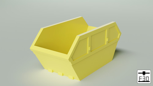 Yard skips gauge - skips,