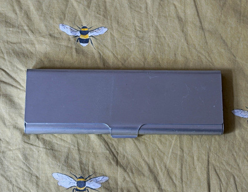 Muji aluminium pen case - pen,