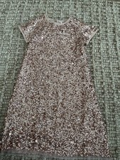 Next Girls Rose Gold Glitter