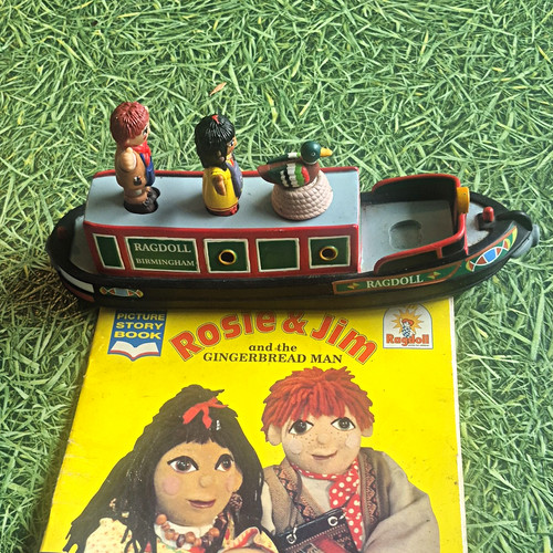 Ragdoll rosie jim canal boat - &,