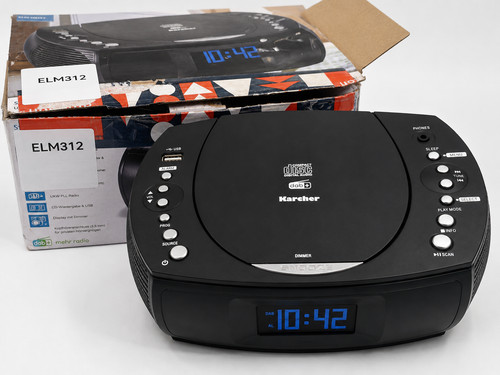 Karcher elm312 dab clock - karcher,