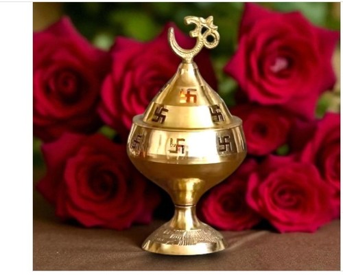 Gorgeous brass akhand diya - gorgeous,