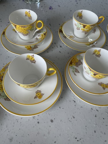 Vintage shelley phlox - vintage, yellow