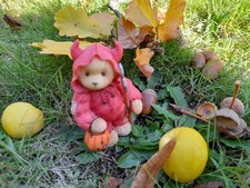 Cherished Teddies - Halloween Figurine  - 1998 you bring the devil in me