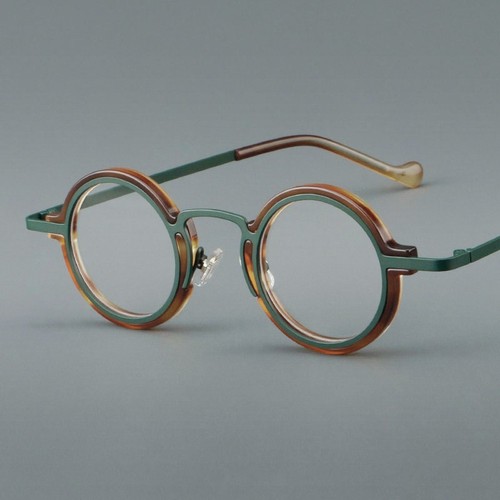 Small round acetate - acetate, eyeglasses