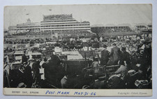 Epsom, Derby Day. Posted 1906
