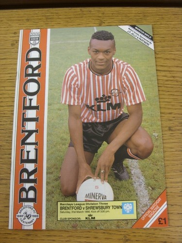 1990 brentford v - 31/03/1990,