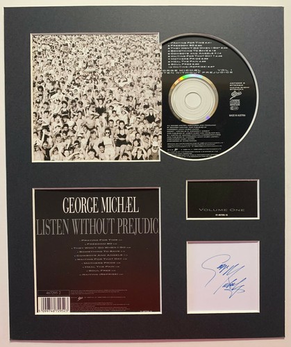 George michael signed - george,