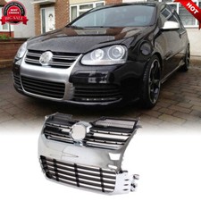 Silvery Mesh Grille Front