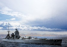 HMS RODNEY - HAND FINISHED, LIMITED EDITION (25) 