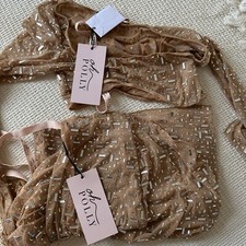 Oh Polly Sheer Embellished