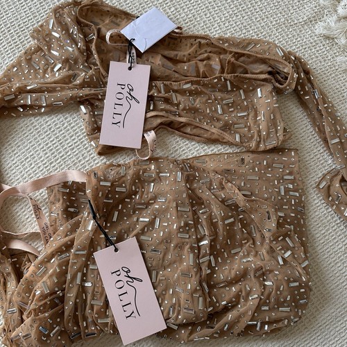 Polly sheer embellished - oh,