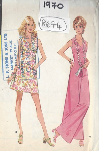 1970 vintage sewing pattern - sewing,