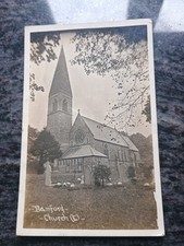 Bamford Church Graveyard Sheffield Photo Postcard 1910