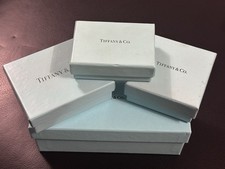 4 Empty Tiffany & Co Boxes