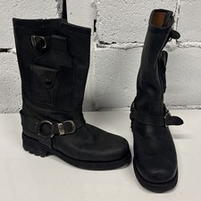 Loblan Boots Black Leather