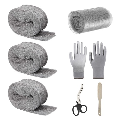 Steel wool mice - steel, roll