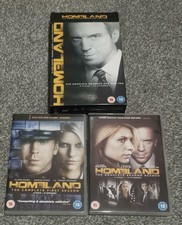 Homeland Complete Seasons 1 & 2 DVD 8-Disc Thriller Drama Tv Series Box Set