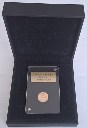 2019 gold sovereign into - 1/4,