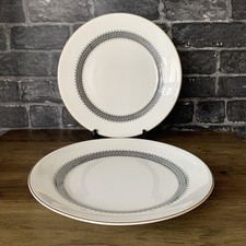 Wedgewood Bone China Made in England Astor Plates Set of 2
