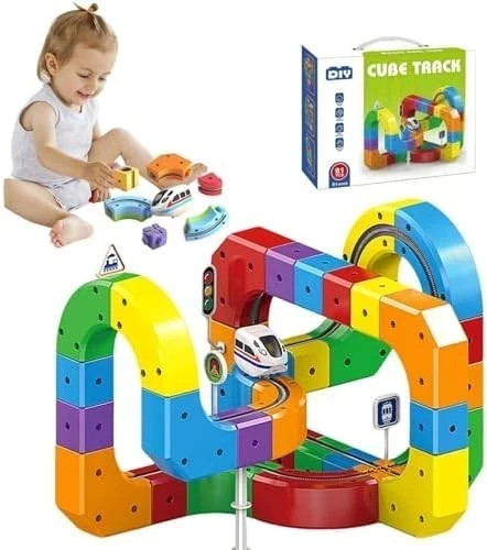 Electric train set track - set,,
