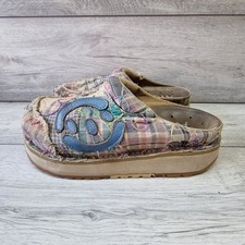The ART Company BIO Chunky Platform Mules Clogs Slip On UK 8 EU 42 Chunky