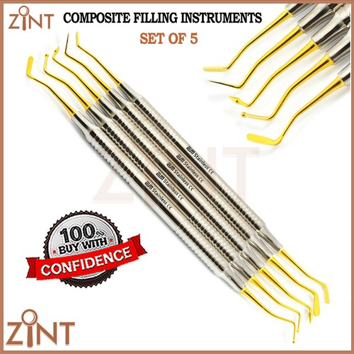 Dental composite filling gold - dental,