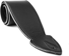 Genuine Black Soft Leather