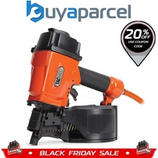 Tacwise GCN57P Pneumatic Coil Nailer Air Framing Nail Gun Flat Top 25-57mm Nails