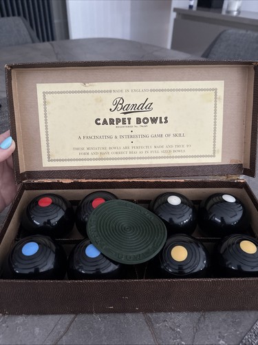Banda carpet bowls set bias - set, 2