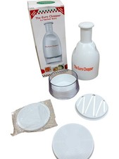 Euro Chopper Deluxe Model Kitchen Food Processor Manual Slicer