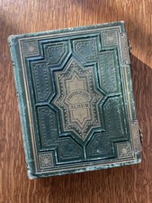 Antique Leather Photo Album w