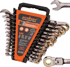 12pc Flex Head Ratchet Spanner