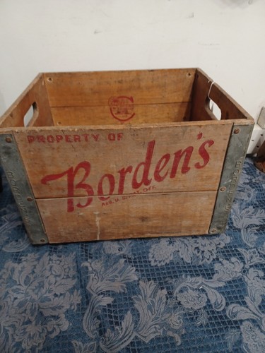 Antique borden dairy milk - borden's,
