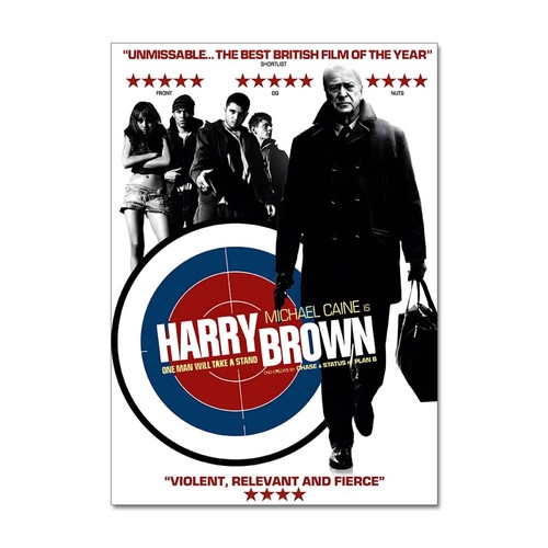 Harry brown movie poster - brown,