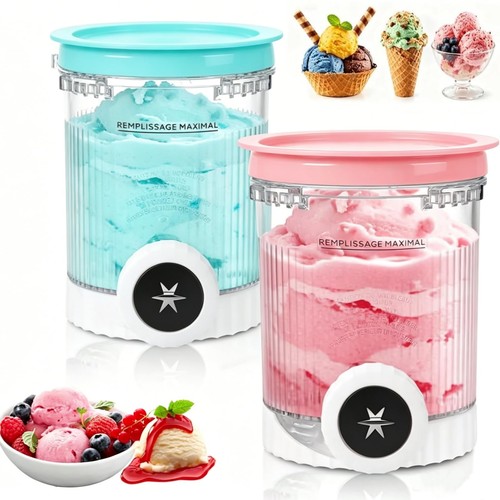Pack ice cream tubs - ice,