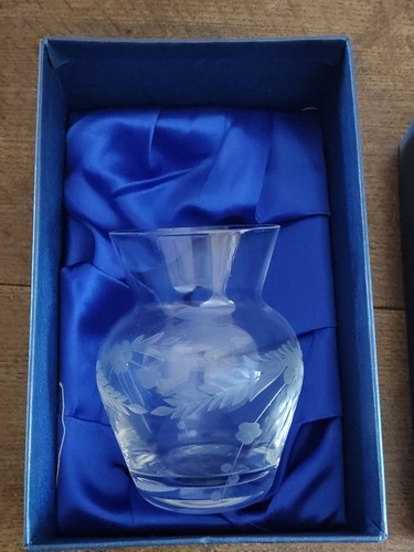 Small glass vase bohemia - vase,,