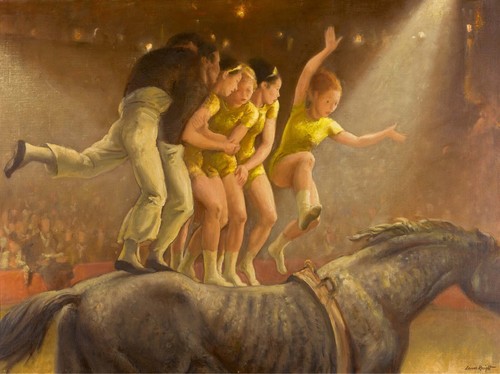 Laura knight allez oop circus - laura,