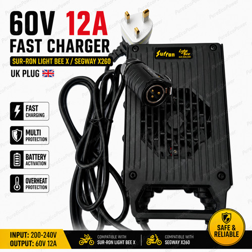 60v 12a fast charger - 12a,