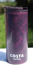 NEW Costa Coffee Purple Palm