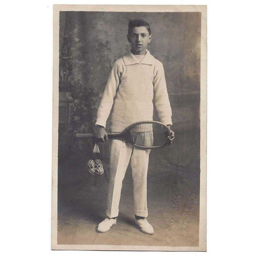 Boy with tennis - boy,