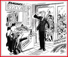 Guinness Calendar c1988 - Punch Cartoons