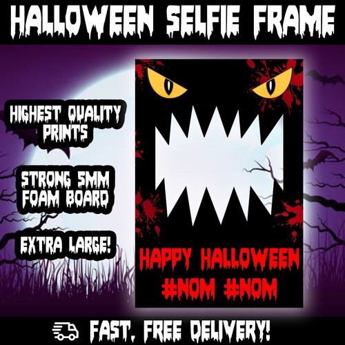 Halloween decoration selfie - halloween,
