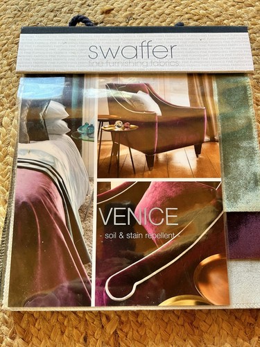 Designer fabric sample swatch