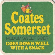 BEER MAT - COATES CIDER -
