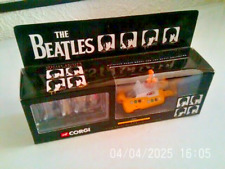 THE BEATLES CORGI YELLOW SUBMARINE 4 METAL BEATLES FIGURES BLACK BOX ISSUE FAB !
