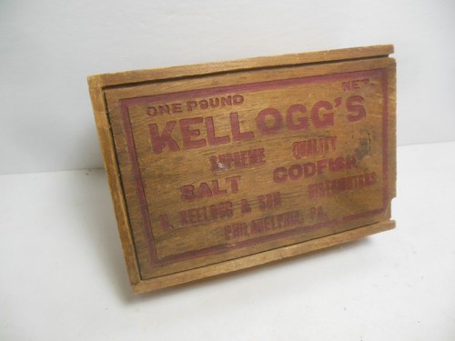 Vintage antique kellogg salt - vintage, kellogg's